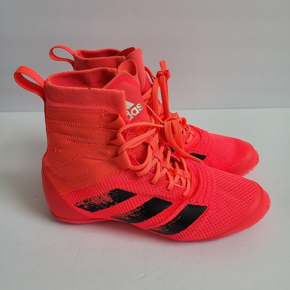 NEW Adidas Speedex 18 Boxing Shoes FX1995 Size 4 Pink main image 4